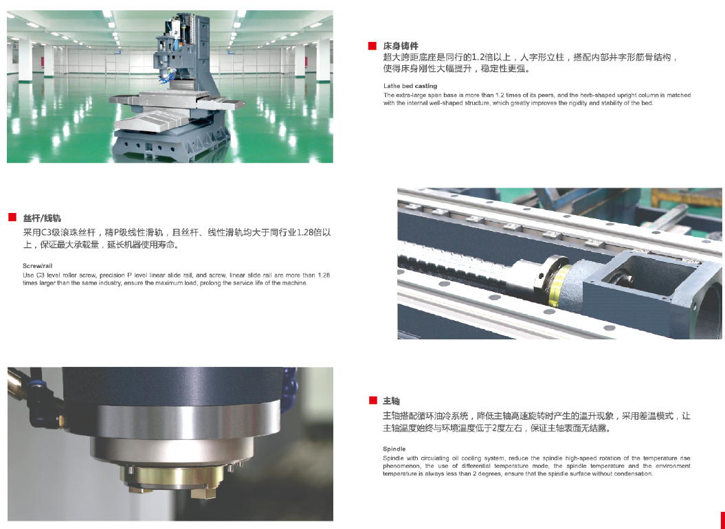 线轨立式加工中心VL-650 VL850 VL-850BL VL-866 VL-960 VL-1160 VL-1270 VL-1370(图2) 线轨立式加工中心 VL-850(图4)