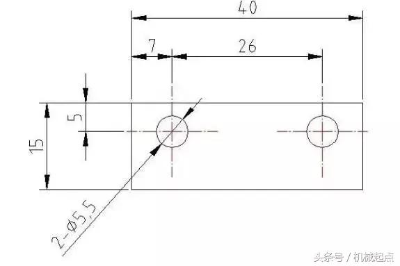 数控加工中心简单的钻孔手工编程实例讲解(图3)